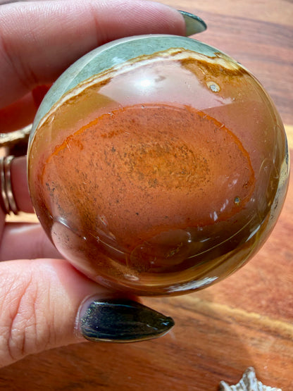 POLYCHROME JASPER SPHERE