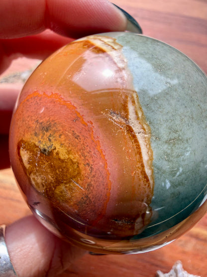 POLYCHROME JASPER SPHERE