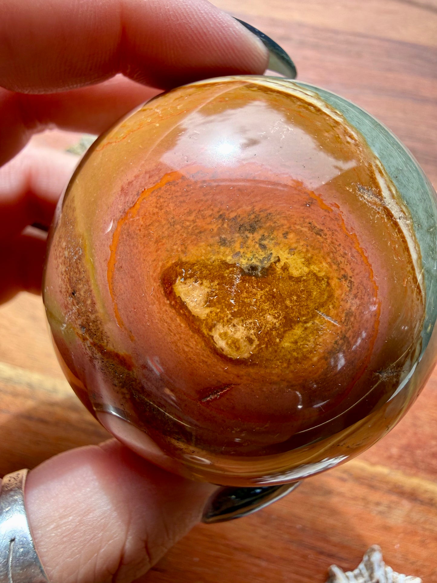 POLYCHROME JASPER SPHERE