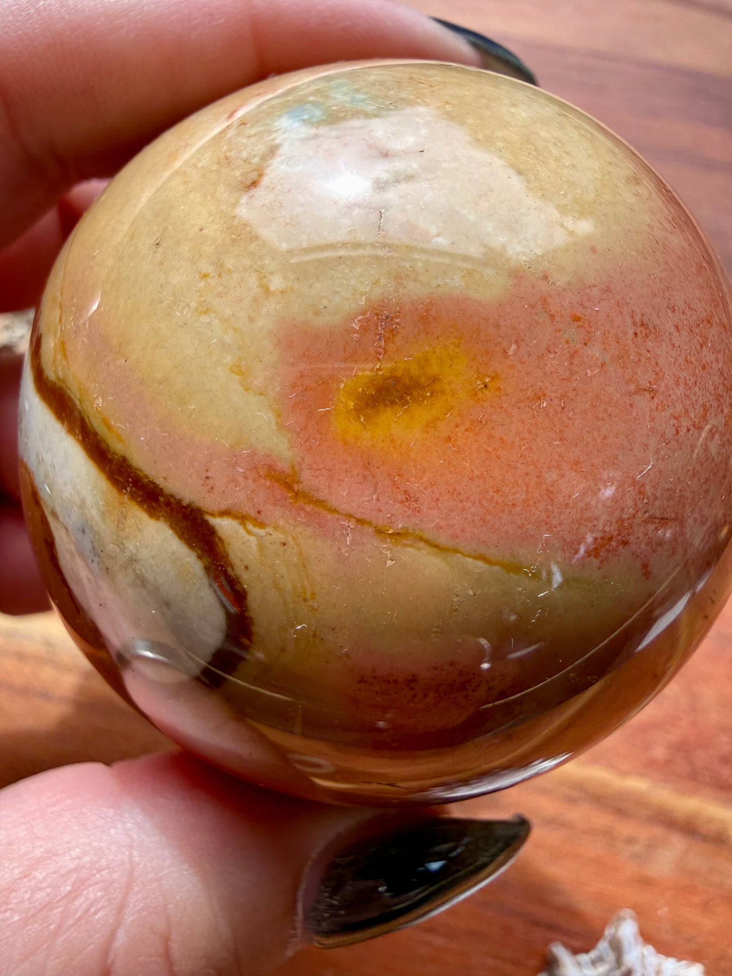 POLYCHROME JASPER SPHERE