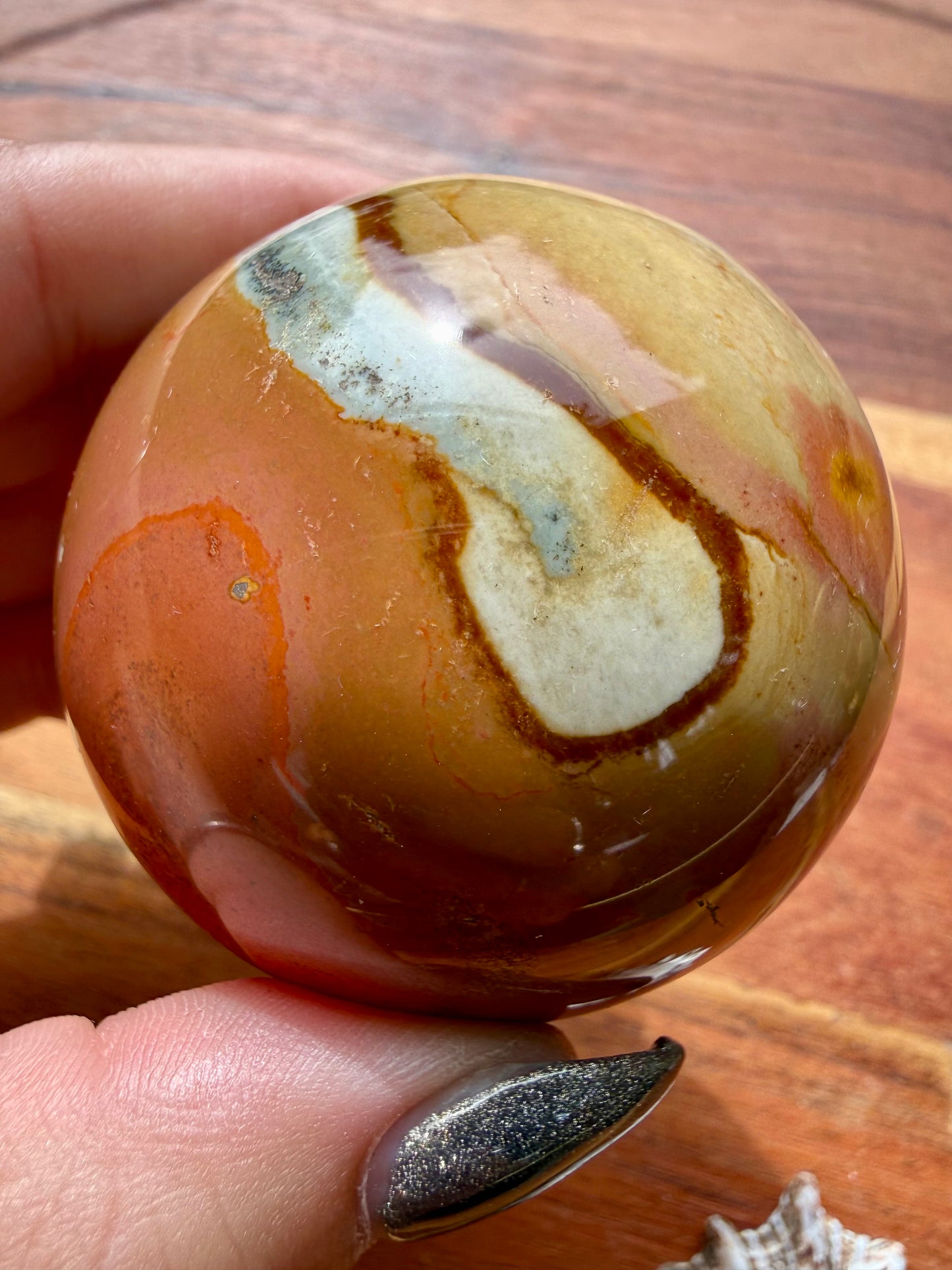 POLYCHROME JASPER SPHERE