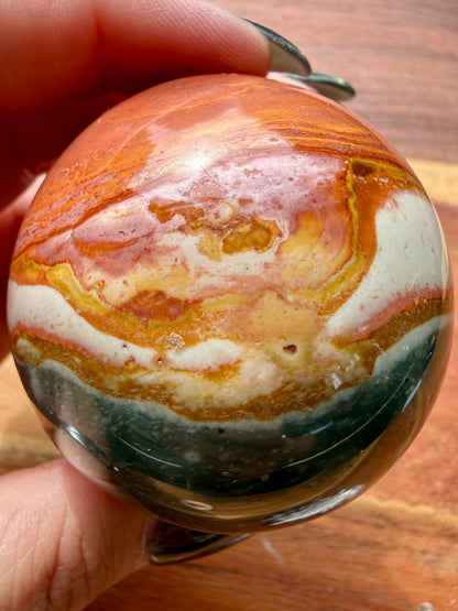 POLYCHROME JASPER SPHERE