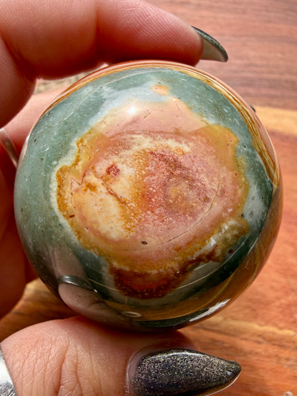 POLYCHROME JASPER SPHERE