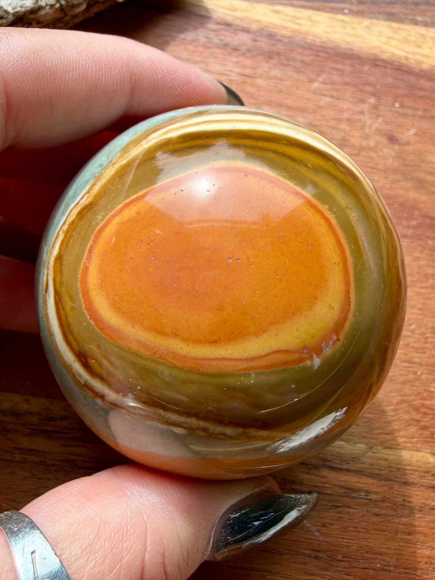 POLYCHROME JASPER SPHERE