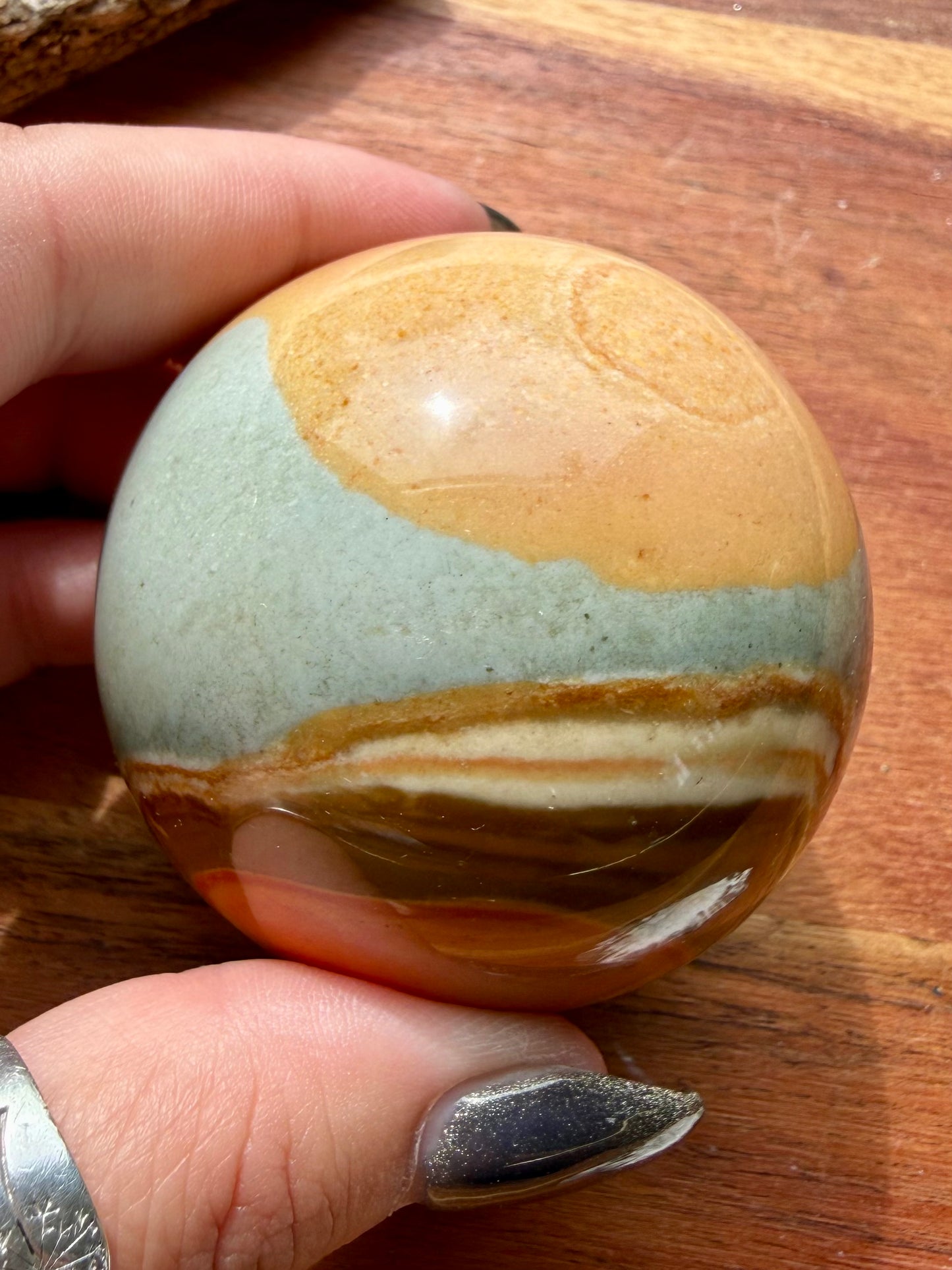 POLYCHROME JASPER SPHERE