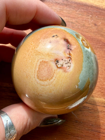 POLYCHROME JASPER SPHERE