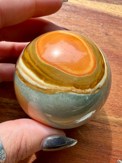 POLYCHROME JASPER SPHERE