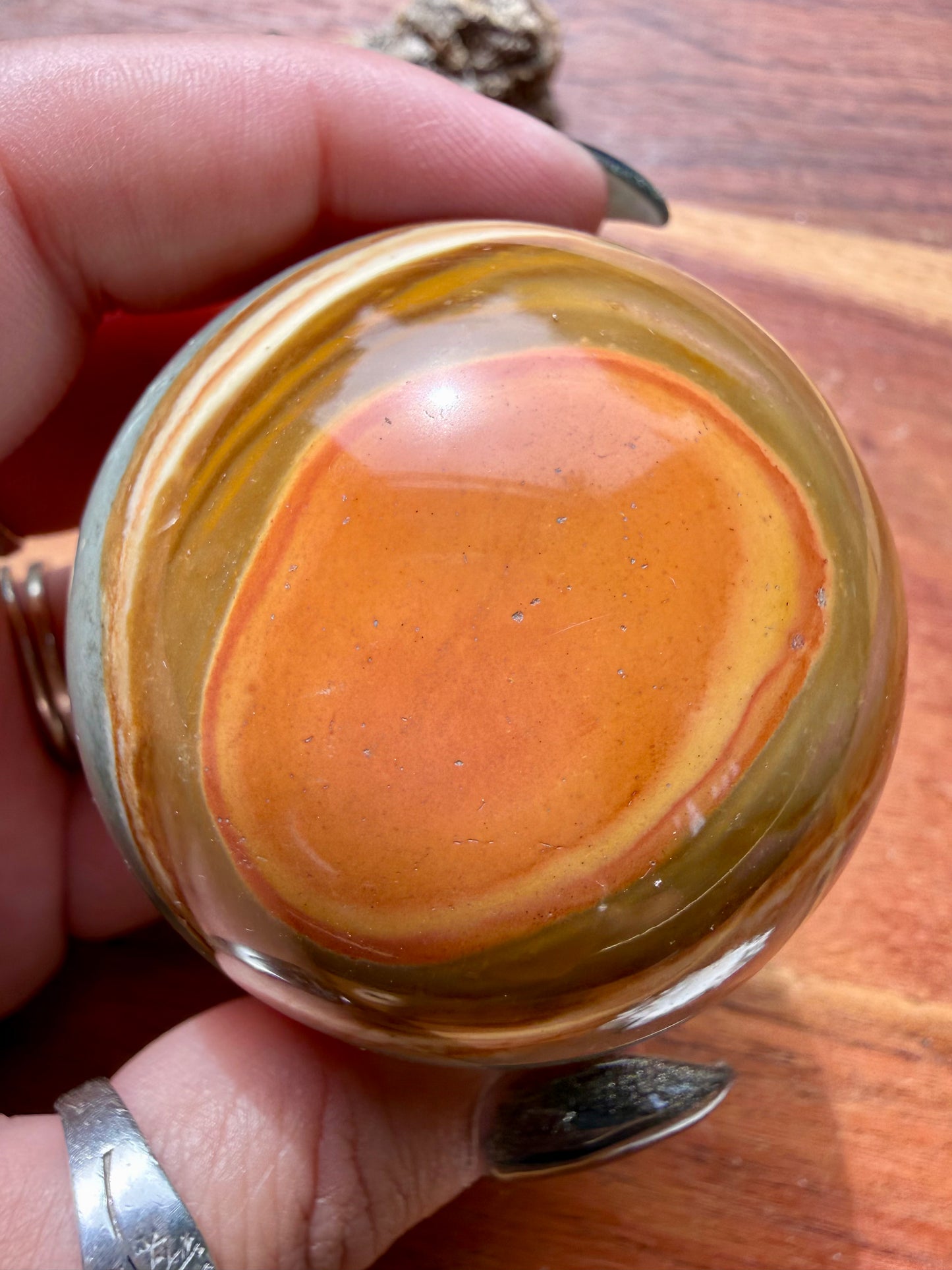 POLYCHROME JASPER SPHERE