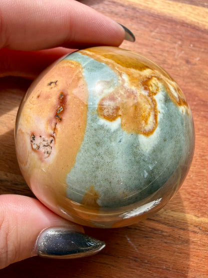 POLYCHROME JASPER SPHERE