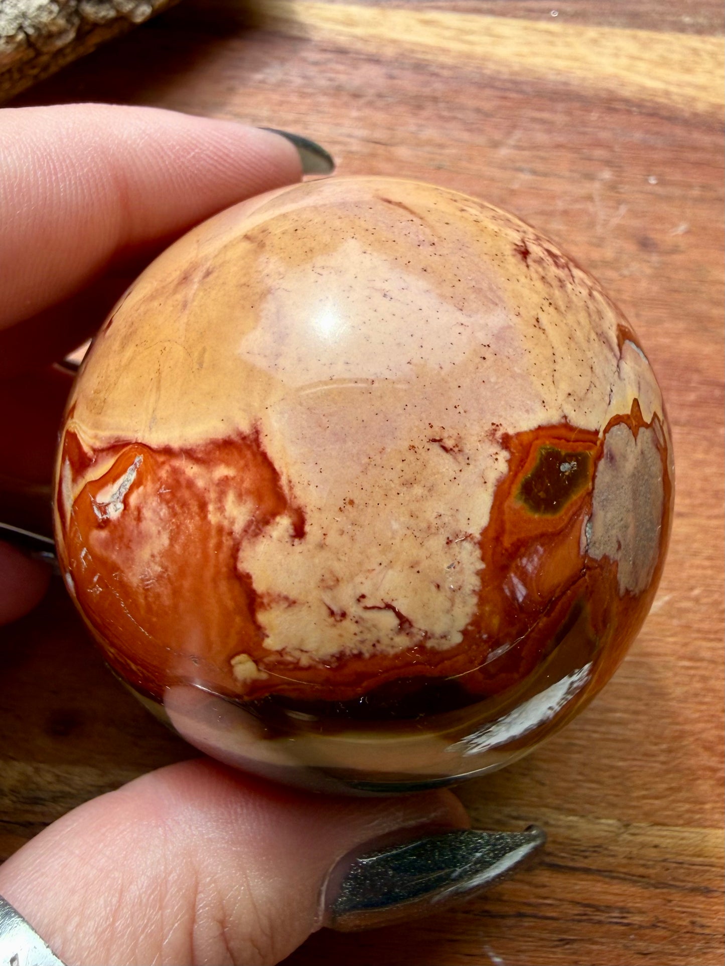 POLYCHROME JASPER SPHERE