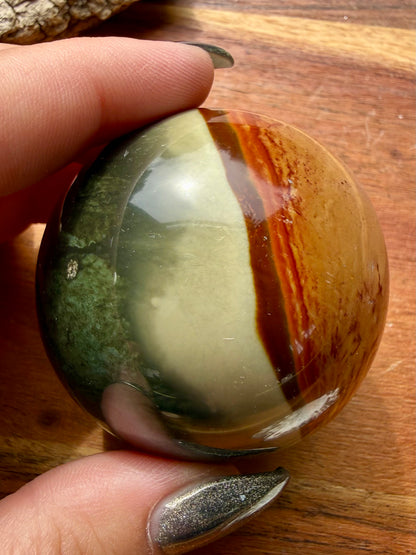 POLYCHROME JASPER SPHERE