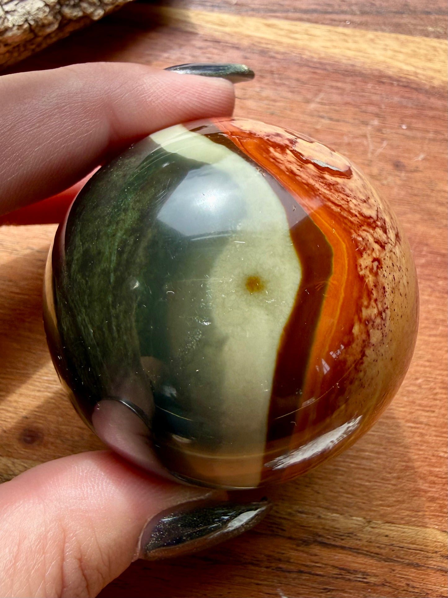 POLYCHROME JASPER SPHERE