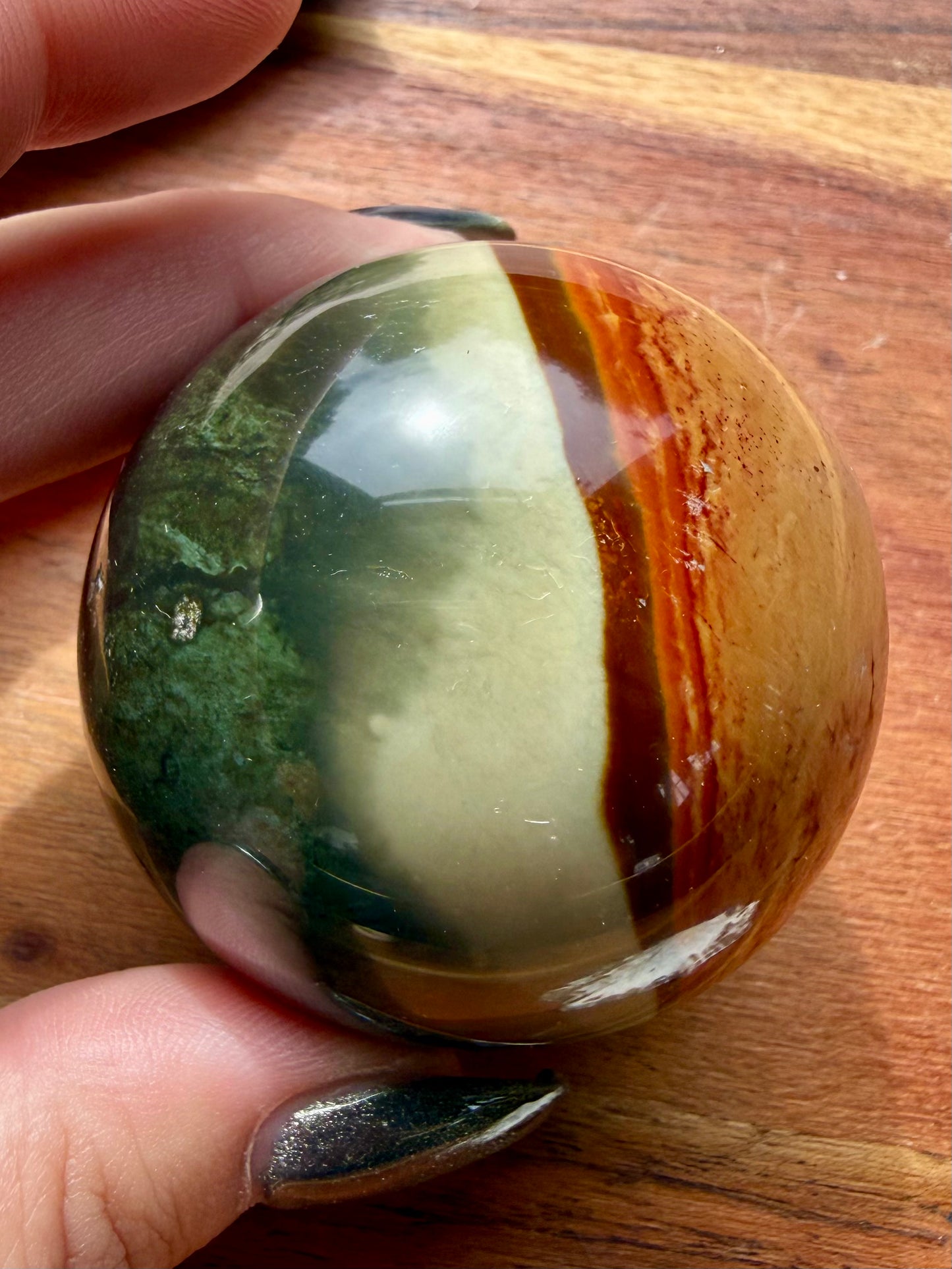 POLYCHROME JASPER SPHERE