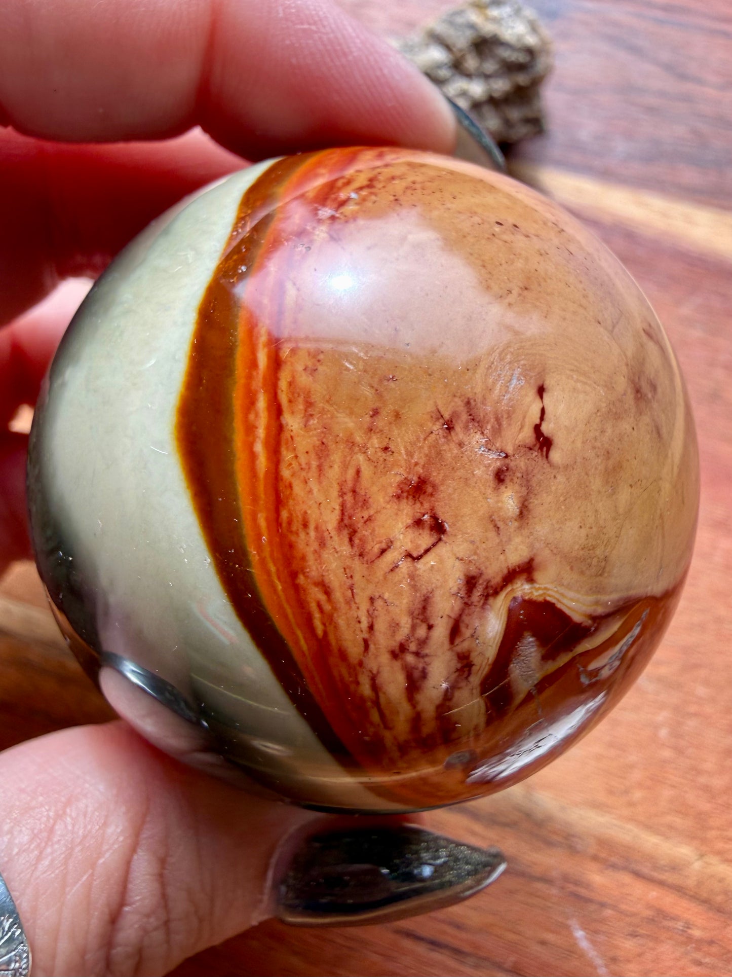POLYCHROME JASPER SPHERE