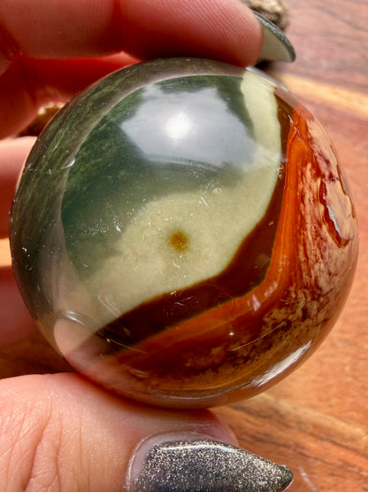 POLYCHROME JASPER SPHERE