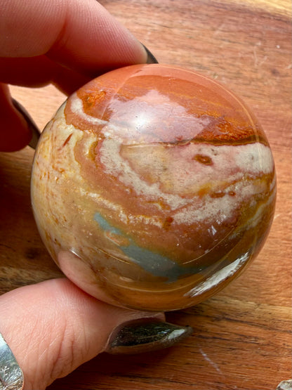 POLYCHROME JASPER SPHERE
