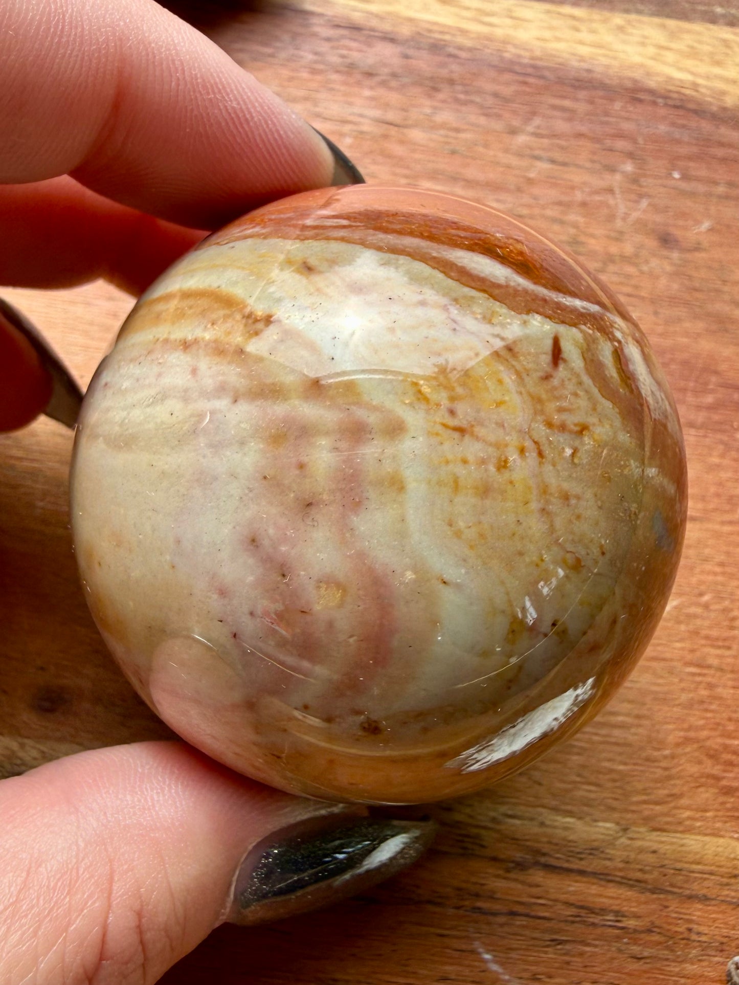 POLYCHROME JASPER SPHERE
