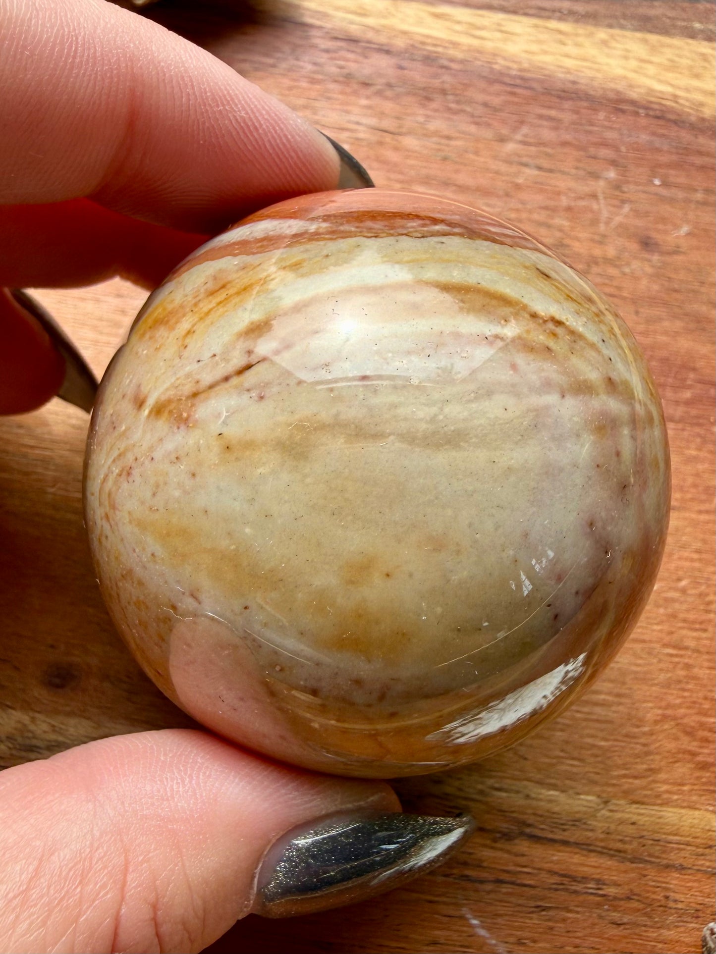 POLYCHROME JASPER SPHERE