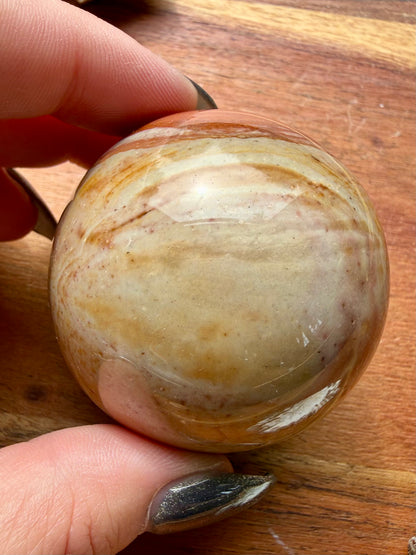 POLYCHROME JASPER SPHERE