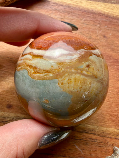 POLYCHROME JASPER SPHERE