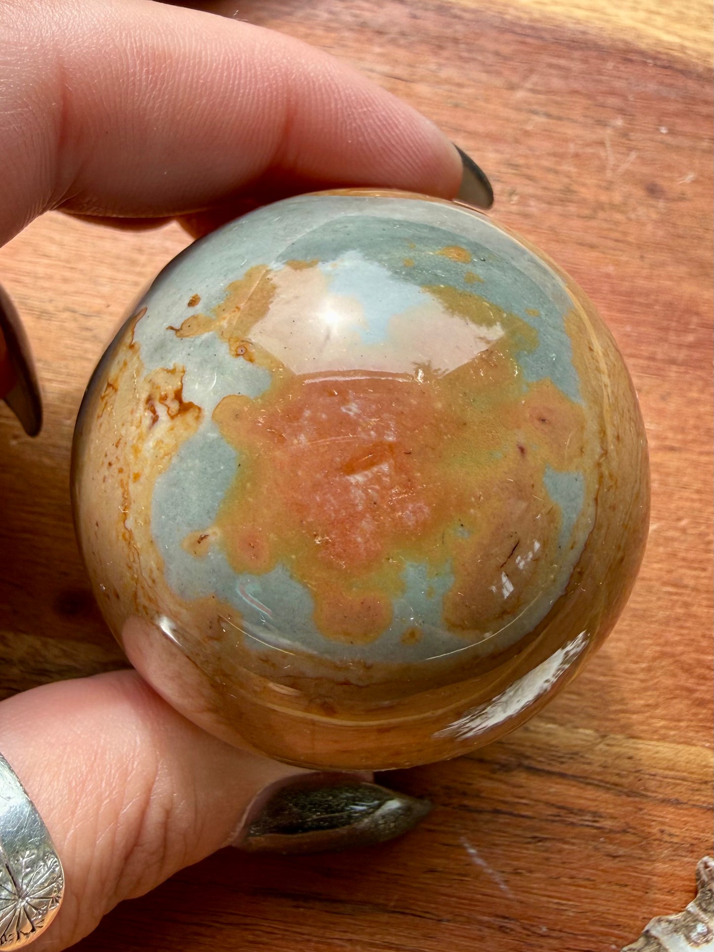 POLYCHROME JASPER SPHERE