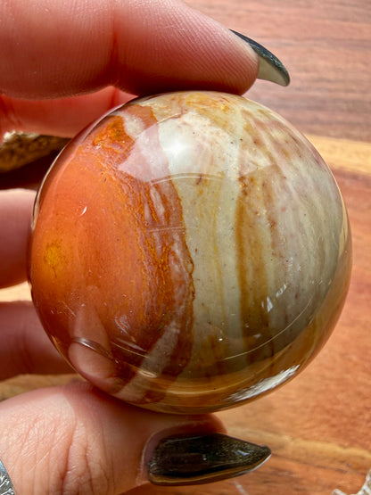 POLYCHROME JASPER SPHERE