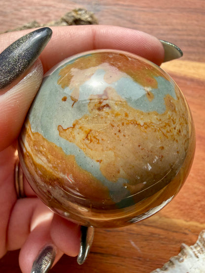 POLYCHROME JASPER SPHERE