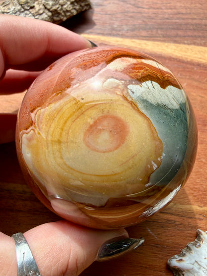 POLYCHROME JASPER SPHERE