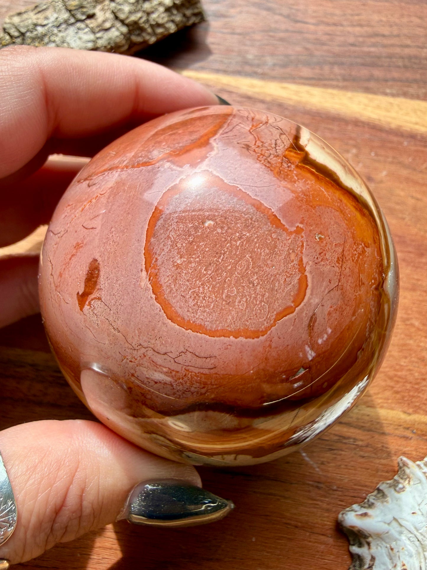 POLYCHROME JASPER SPHERE