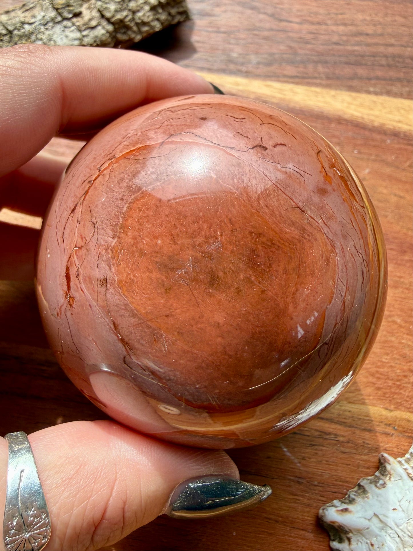 POLYCHROME JASPER SPHERE
