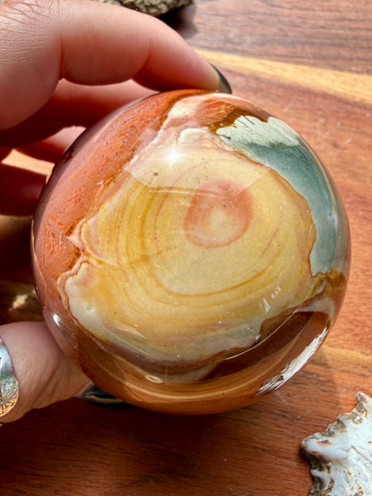 POLYCHROME JASPER SPHERE