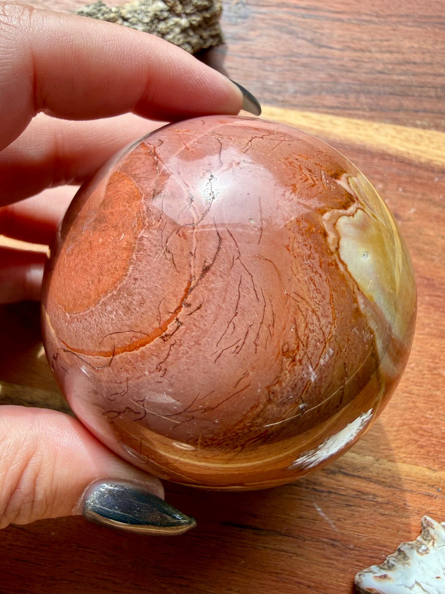 POLYCHROME JASPER SPHERE