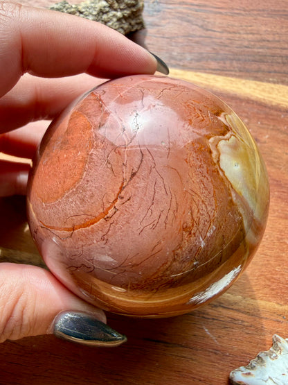 POLYCHROME JASPER SPHERE