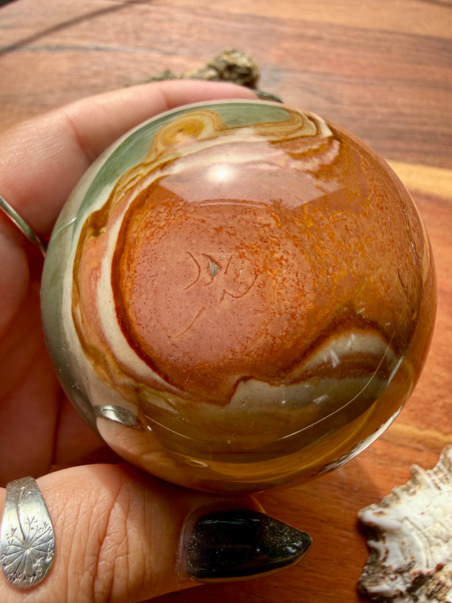POLYCHROME JASPER SPHERE