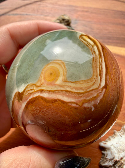 POLYCHROME JASPER SPHERE
