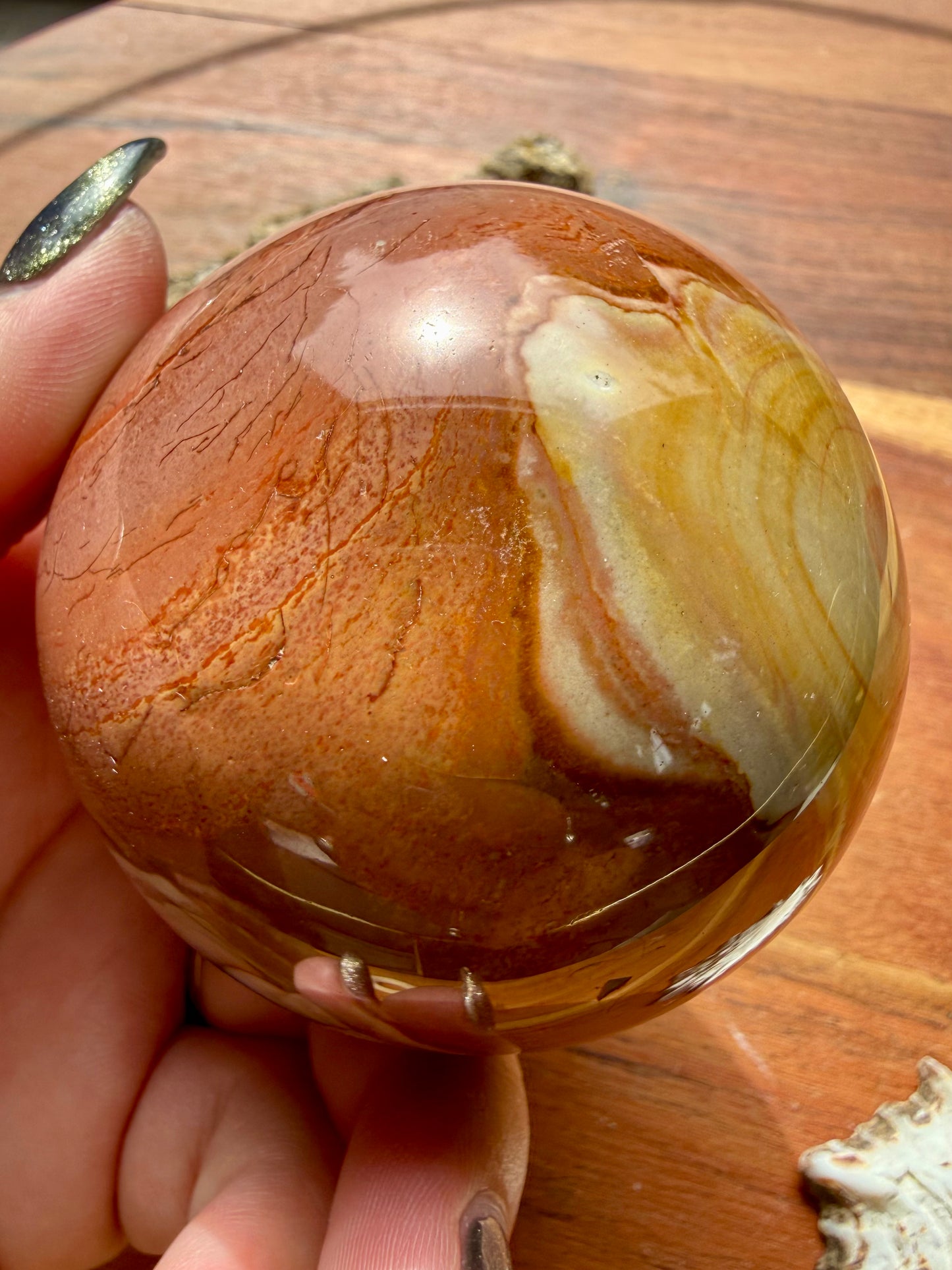 POLYCHROME JASPER SPHERE