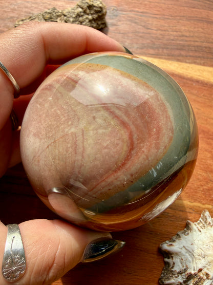POLYCHROME JASPER SPHERE