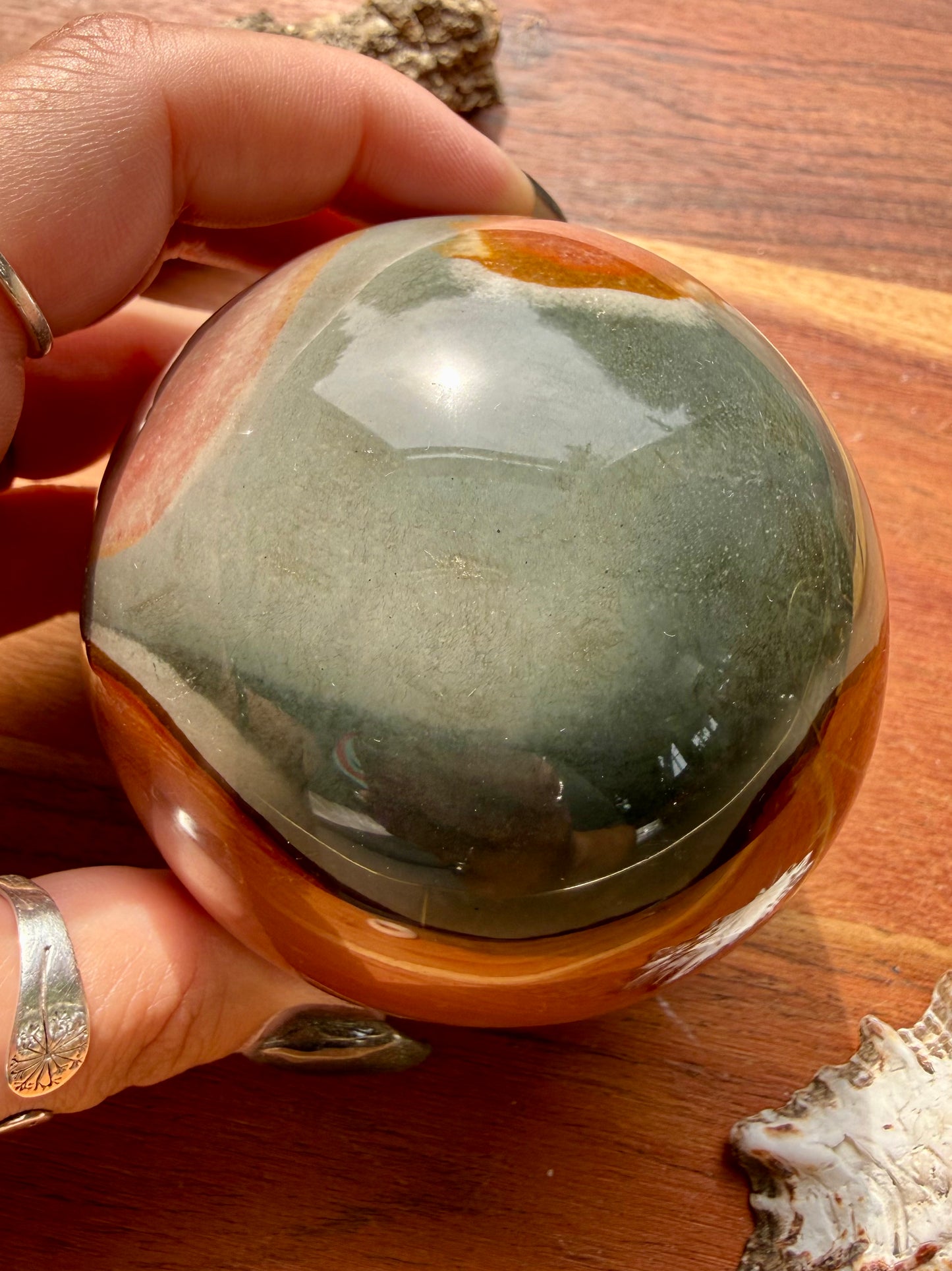 POLYCHROME JASPER SPHERE