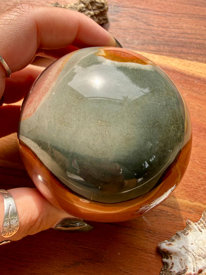 POLYCHROME JASPER SPHERE