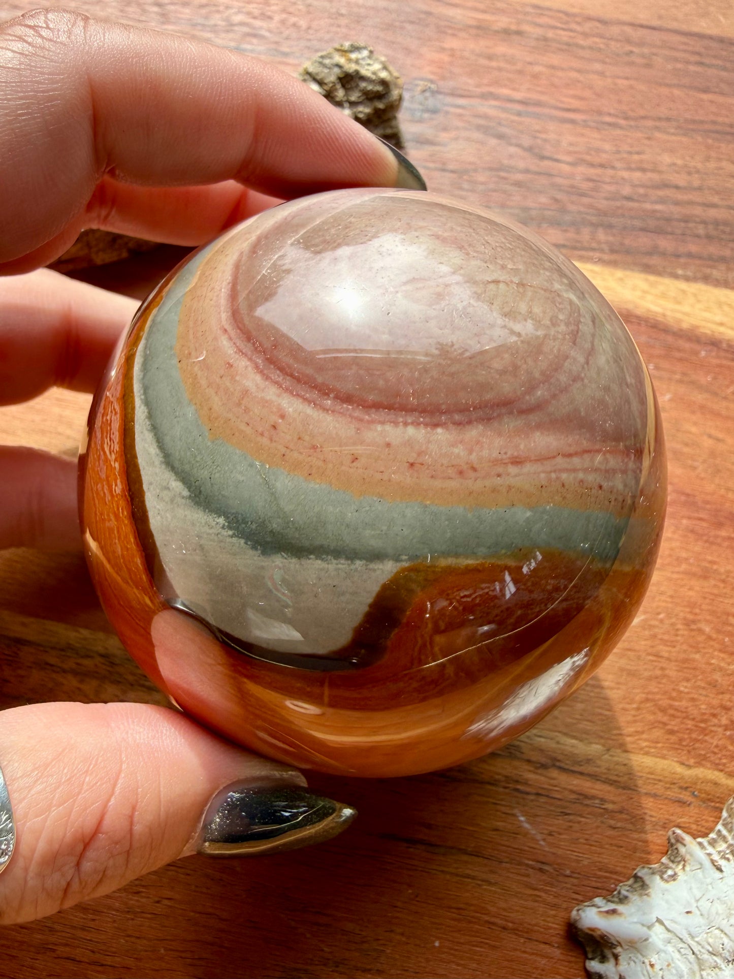 POLYCHROME JASPER SPHERE