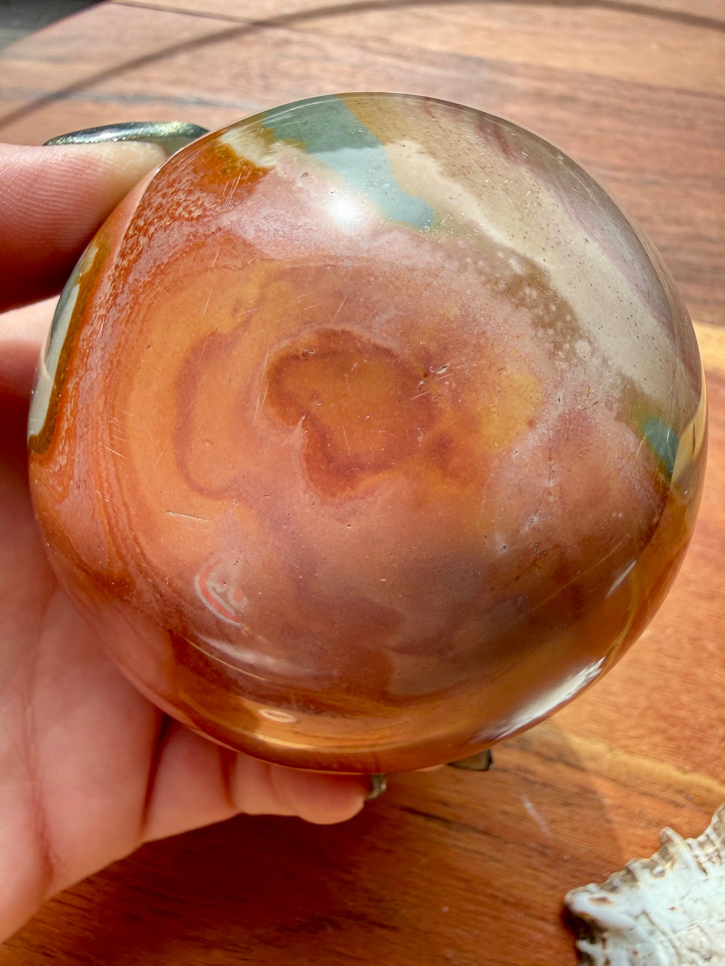 POLYCHROME JASPER SPHERE