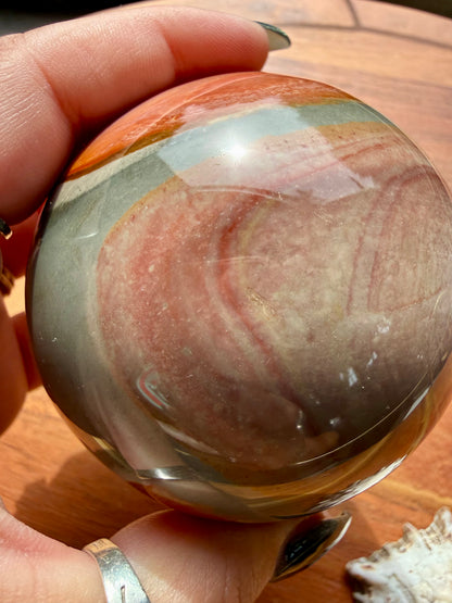 POLYCHROME JASPER SPHERE