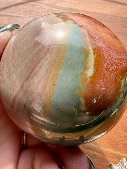 POLYCHROME JASPER SPHERE