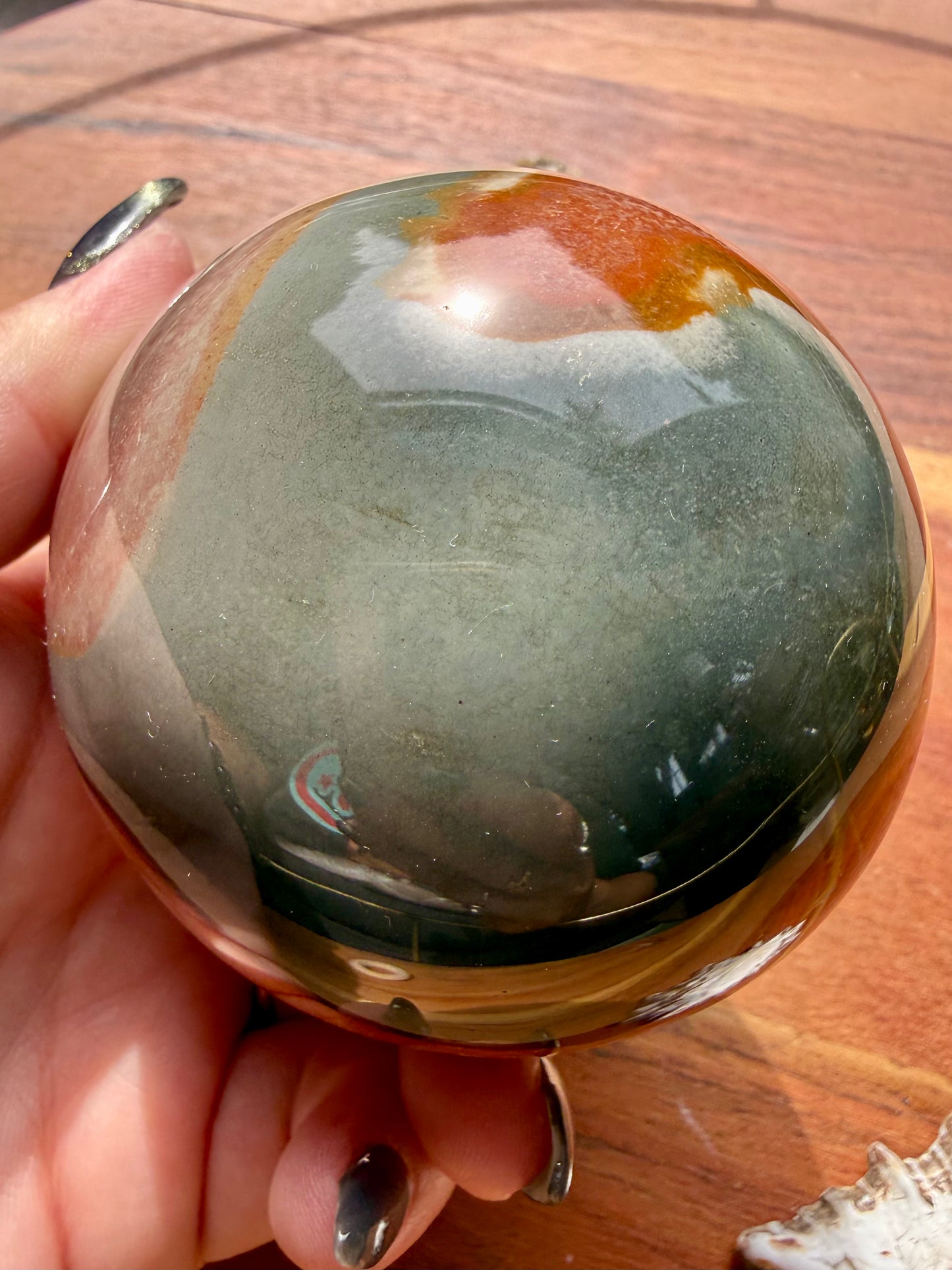 POLYCHROME JASPER SPHERE