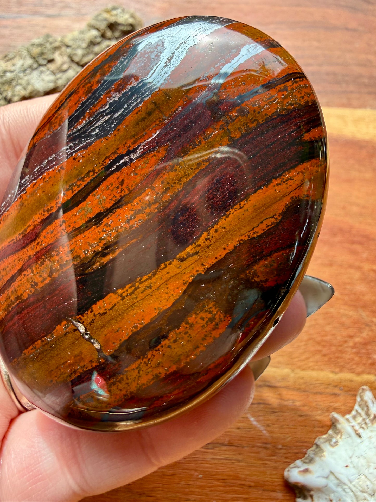 TIGER IRON PALM STONE