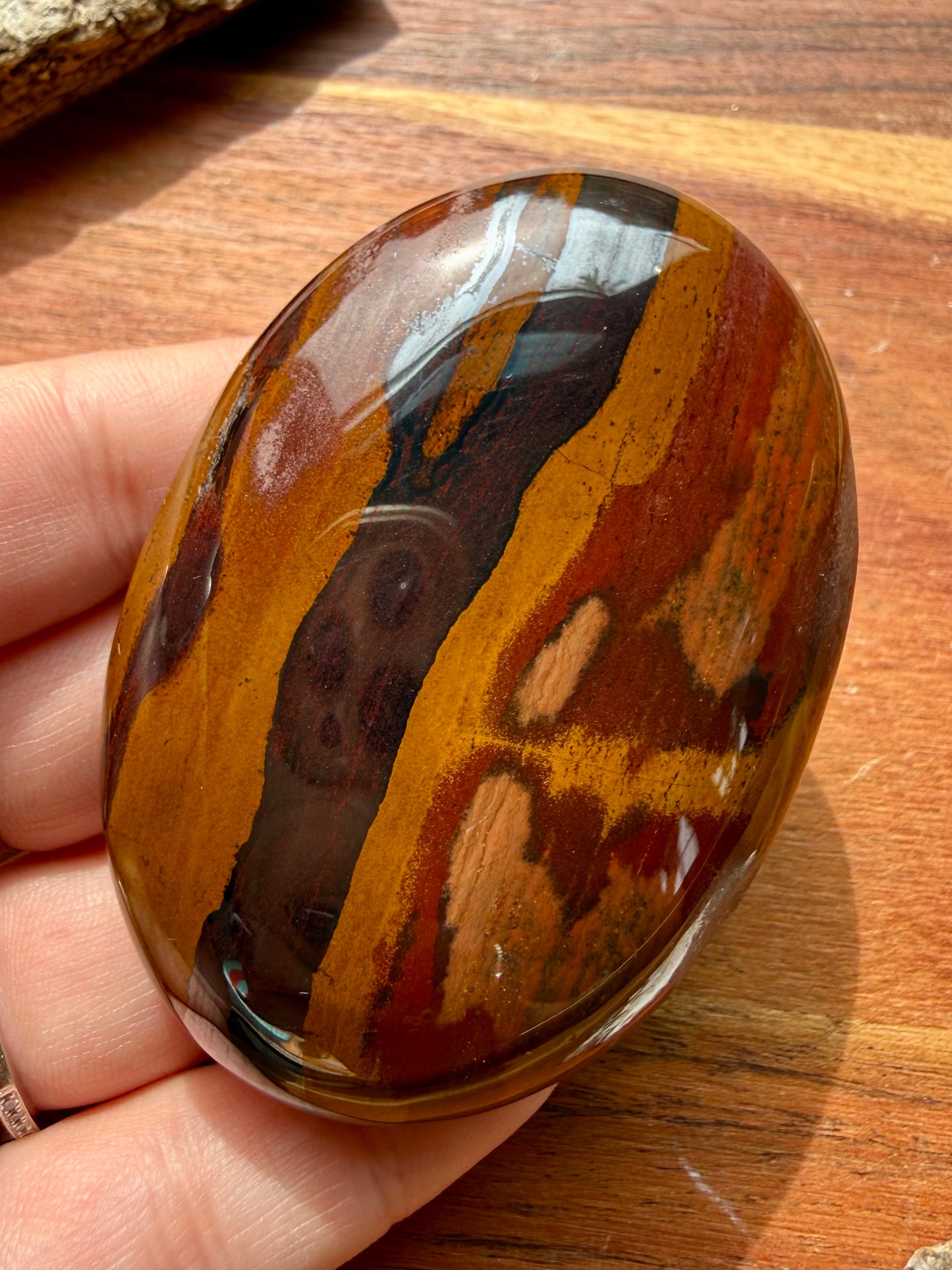 TIGER IRON PALM STONE