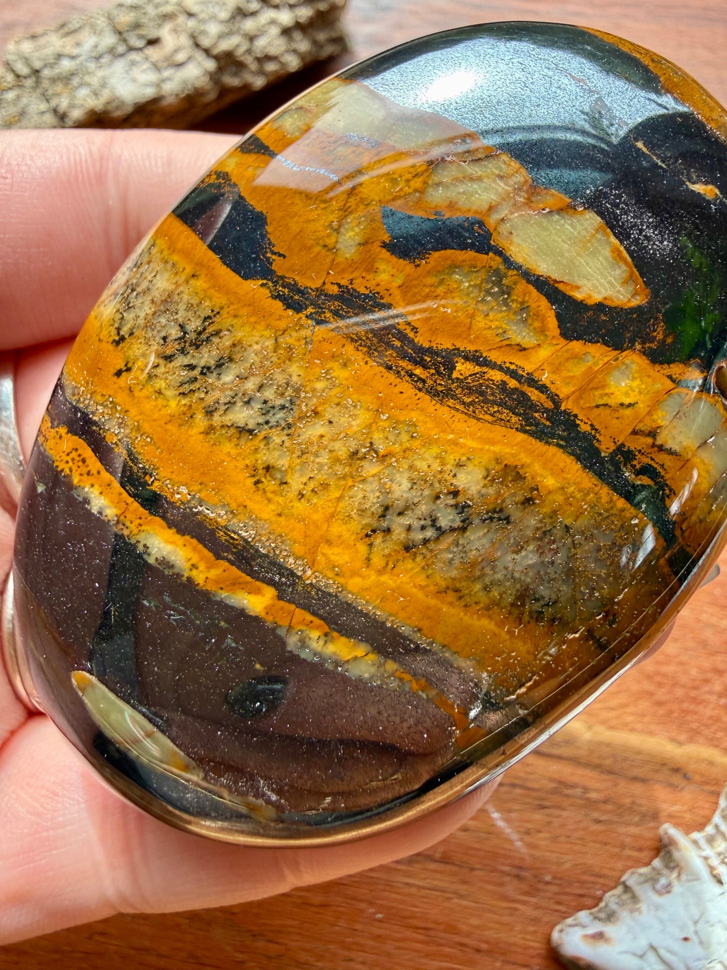 TIGER IRON PALM STONE