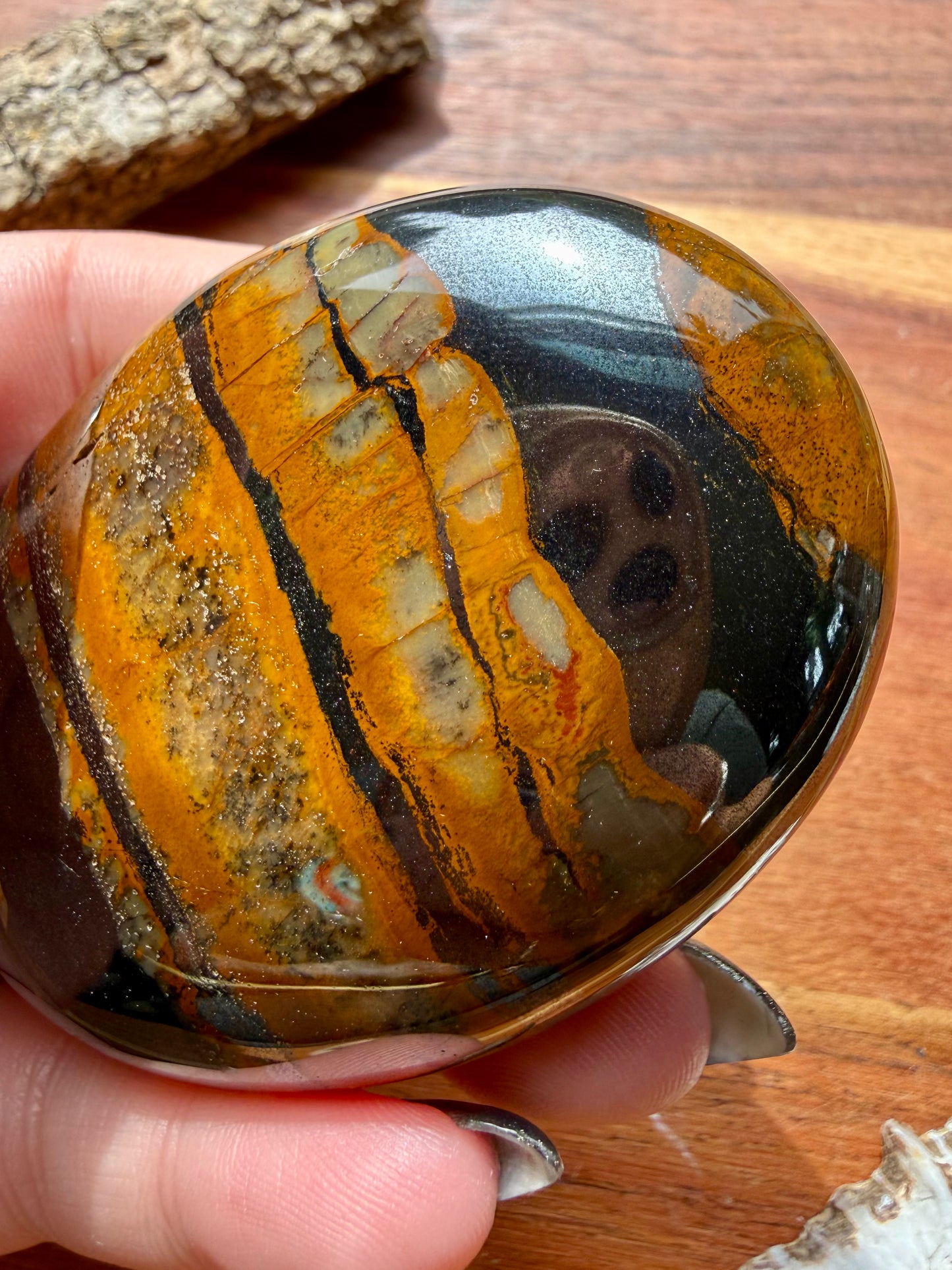 TIGER IRON PALM STONE
