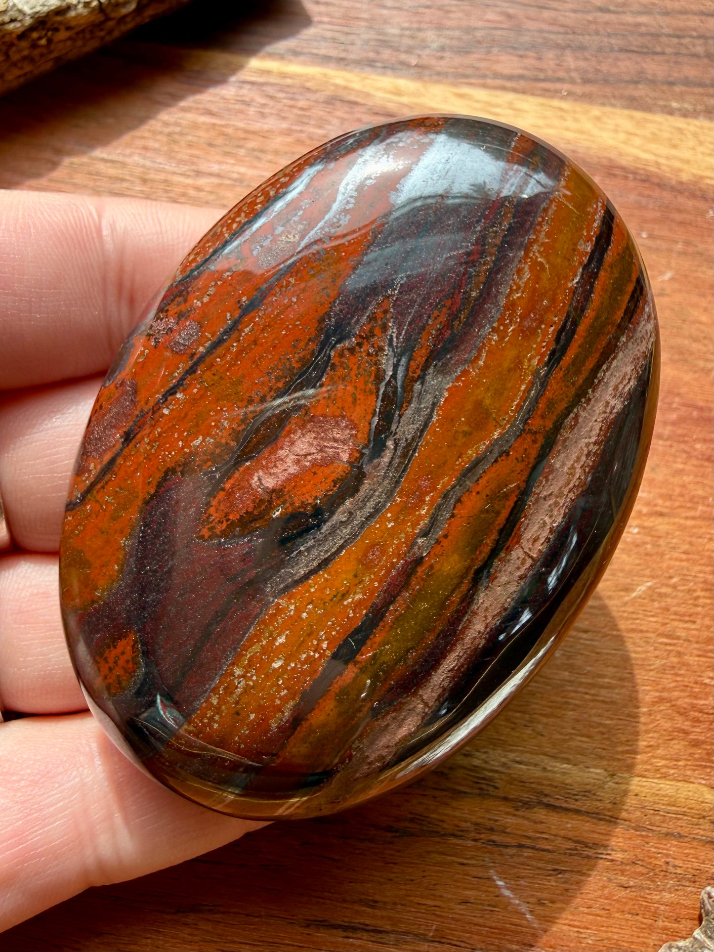 TIGER IRON PALM STONE