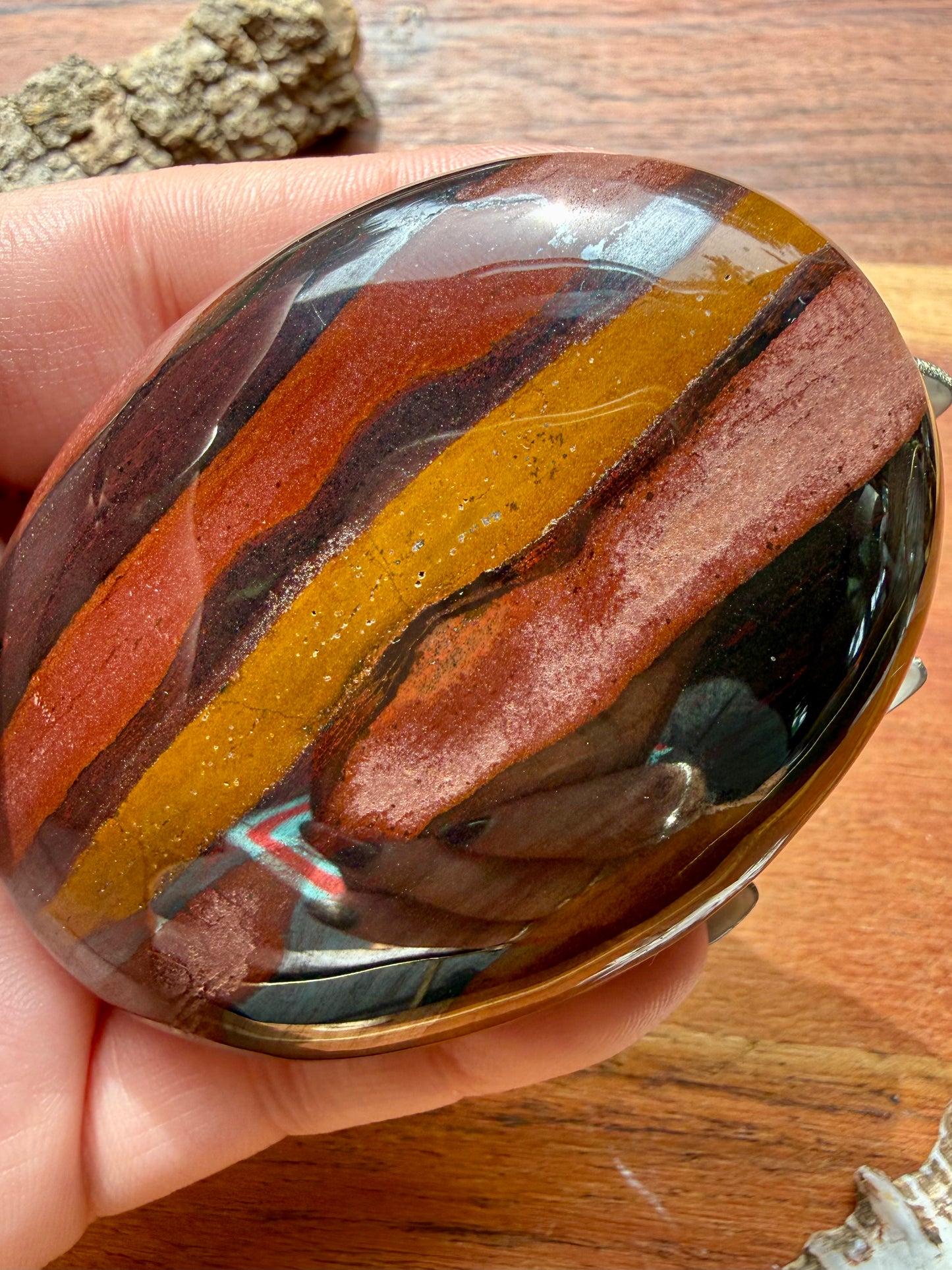 TIGER IRON PALM STONE
